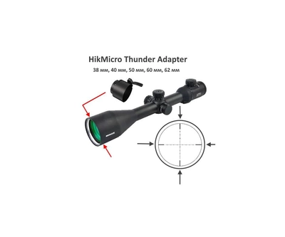 Зажим-адаптер для прицела HikMicro Thunder Adapter (HM-THUNDER-60A)