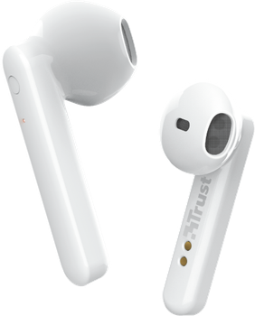 Słuchawki Trust Primo Touch True Wireless Mic Białe (23783)