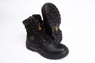 Берці тактичні. Чоловічі ультралегкі бойові черевики Мaxsteel 46 Hi-legs Black (304мм) чорні