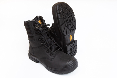 Берці тактичні. Чоловічі бойові черевики з водостійкою мебраною Мaxsteel Waterproof Black 41 (271мм) чорні