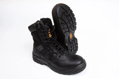 Берці тактичні. Чоловічі ультралегкі бойові черевики Мaxsteel Hi-legs Black 43 (284мм) чорні