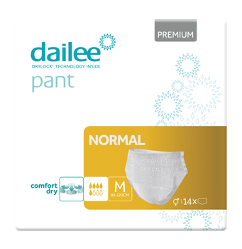 Підгузки-трусики для дорослих Dailee Pant Premium Normal M 14 шт (8595611625619)