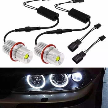 Led Marker 45W. Е39 Е60 Е53 Е65 Е66 Белые Лэд маркера БМВ Ангельские глазки (лампочки)