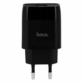 Зарядний пристрій Hoco C72Q 1USB 3A Black