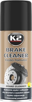 Засіб для очищення гальм і частин гальмівної системи K2 BRAKE CLEANER 400 мл W103 (K20463)