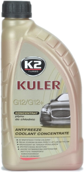 Антифриз концентрат K2 Kuler Long Life 1 л Червоний (T211C) (K20264)
