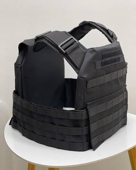 Тактична плитоноска HIMARS стандарт НАТО із системою Molle чорна Tactical plate carrier black