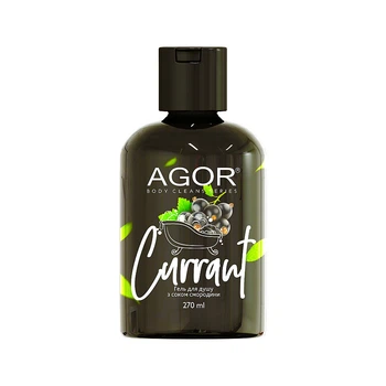 Гель для душу зі смородиною Agor 270 мл (4930202781127)