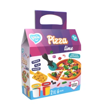 Набор теста для лепки Pizza Time ТМ Lovin 41143