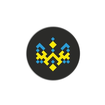 Пін (значок) металевий "Тризуб"