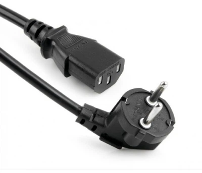 Кабель живлення Schuko PC-186 CEE7/7-C13, 1.5M, 0.5mm, OEM (євровилка) Q25/300