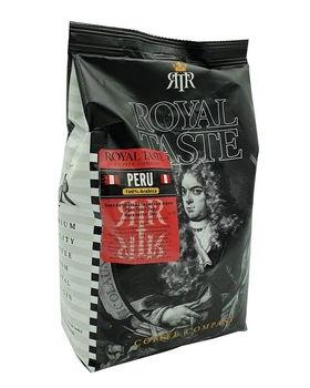 Кофе в зернах Royal Taste B/V PERU, 100/0, 0.5кг