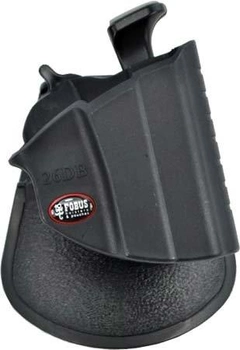 Кобура Fobus для Glock-26 с поясным фиксатором black (26DB USA)