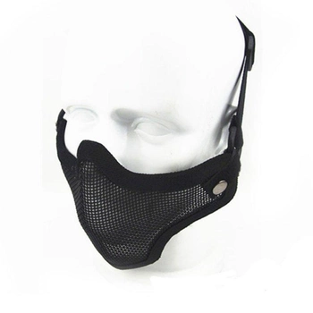 Захисна маска на обличчя для страйкболу та пейтболу! Сітчаста маска! + KartLine