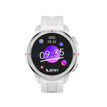 Смарт-годинник Smart Watch MT12 Plus тонометр, пульсометр, оксиметр, крокомір, під'єднання Bluetooth-гарнітури, вбудована пам'ять 8 ГБ, білий, унісекс (001438676).