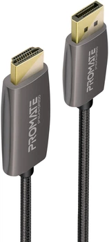 Кабель Promate ProLink-DP200 DisplayPort to HDMI 2 м Black (prolink-dp200.black)
