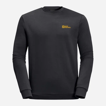 Світшот Jack Wolfskin Essential Crewneck M 1710212-6000 S Чорний (4064993555356)