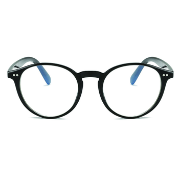 Очки для компьютера защитные NewGlass CF Black компьютерные очки универсальные круглые черные