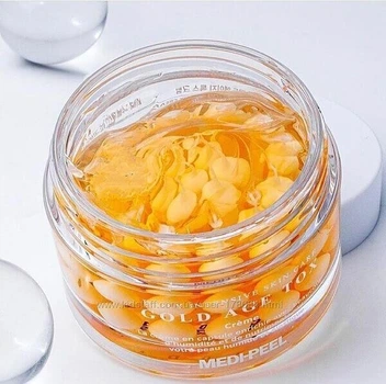Капсульный крем Medi Peel Gold Age Tox Cream для омоложения кожи лица, 50 мл