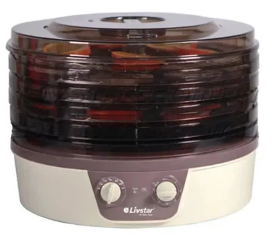 Сушилка электрическая для овощей и фруктов конвективная Livstar LSU-1421 Plus 300W