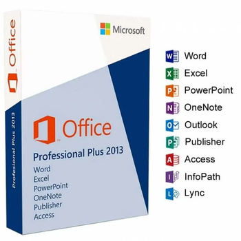 Microsoft Office 2013 Професiйна 32/64 bit всі мови (електронна ліцензія - 1ПК)