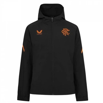 Куртка Castore Rangers FC Lightweight Jacket Black/Orange, M (46) (11672438)