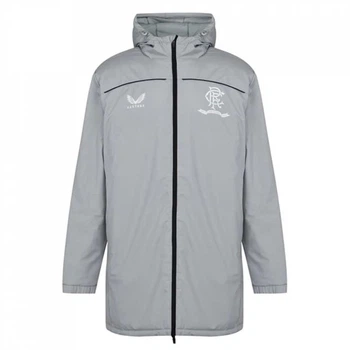 Куртка Castore Rangers FC Longline Rain Jacket Grey, M (46) (11672633)