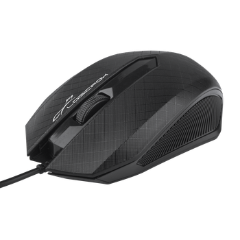 Миша LogicFox LF-MS 070 дротова 1200 DPI USB 1.5 м Чорна (10321)