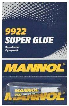 Клей на молекулярній основі Mannol 9922 Super Glue 3 г (9922MN)
