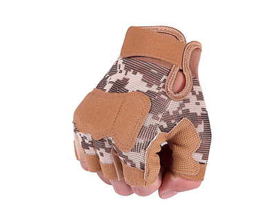 Тактические перчатки беспалые Gloves пиксель размер M (11686)