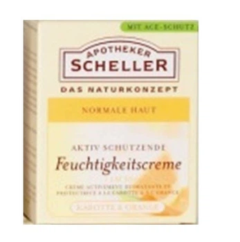 Крем для лица Apotheker SCHELLER MOISTURISING CREAM Actively protecting Karotten морковный дневной увлажняющий для нормальной кожи 75 мл
