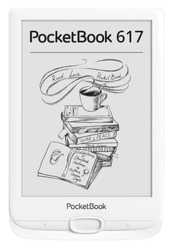 Электронная книга PocketBook 617 White (PB617-D-CIS)