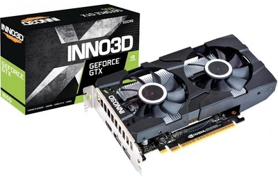 Відеокарта GeForce GTX 1650 4GB GDDR6 Inno3D D6 Twin X2 OC (128-bit, HDMI, 2 x DisplayPort)