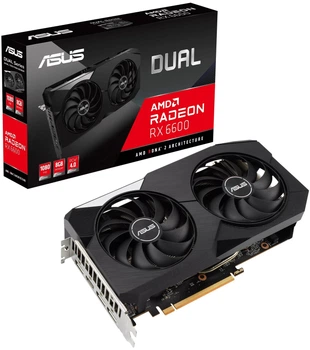 Відеокарта ASUS AMD Radeon DUAL-RX6600-8G