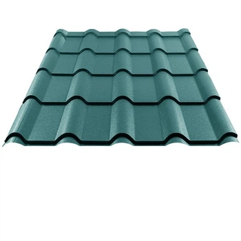 Металлочерепица АФИНА KLEVERSTEEL 1185/1085 мм 0,45 мм RAL 6005 Зеленый