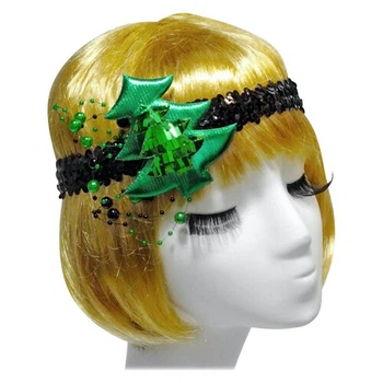 Резинка на голову Ялинка SETA Decor 17-999GR