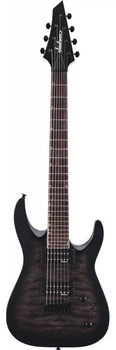 Электрогитара JACKSON JS22Q-7 DKA DINKY ARCH TOP HT TRANSPARENT BLACK BURST