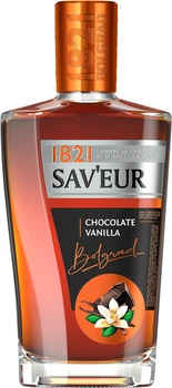 Напій алкогольний Bolgrad "Sav`eur Chocolate & Vanilla" (Шоколад та ваніль) 0.5 л 30% (4820197562633)