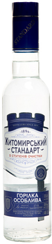 Горілка Житомирський Стандарт 5 стадій очищення 0.5 л 38% (4820001623901)