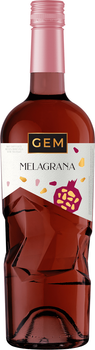 Винний напій GEM Melagrana червоний напівсолодкий слабоалкогольний газований 0.75 л 6.9% (4820197562534)