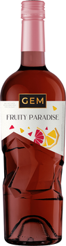 Винний напій GEM Fruity Paradise червоний напівсолодкий слабоалкогольний газований 0.75 л 6.9% (4820197562596)