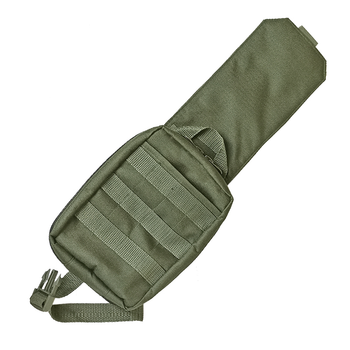 Відривна аптечка тактична CORDURA TACTIC PROFI OLIVE MOLLE Win War олива 00107