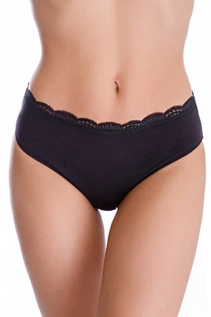 Трусики слип Ysabel Mora 5(XL) Чёрный (Negro) (63426)