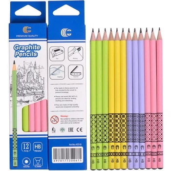 Карандаш чернографитный Color HB 2,2мм арт.43518