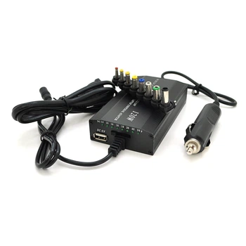 Универсальное автомобильное зарядное устройство для ноутбуков 120W с LED Voltronic YT-YBB/120W
