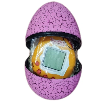 Тамагочі класичний Tamagotchi (жовтий у рожевому яйці)