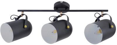 Светильник спотовый Brille HTL-209/3 E27 BK (26-797)