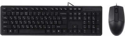 Клавіатура+миша A4Tech KK-3330 Black USB