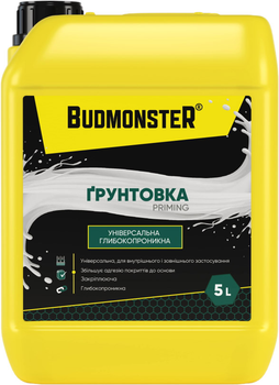 Грунтовка универсальная Budmonster 5 л (100380)