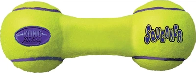 Zabawka Kong AirDog Squeaker Dumbbell gumowa hantla dla psów średnich ras M (35585775265)